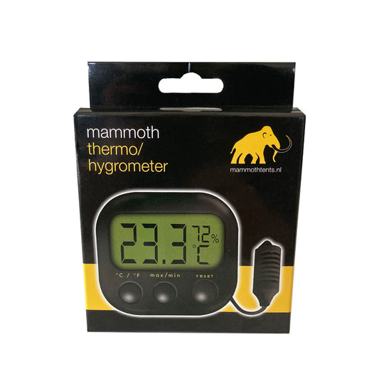 MAMMOTH TERMOIGROMETRO DIGITALE XXL MIN/MAX CON SONDA